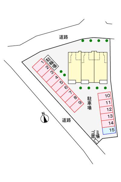 ヒル　クライムの駐車場