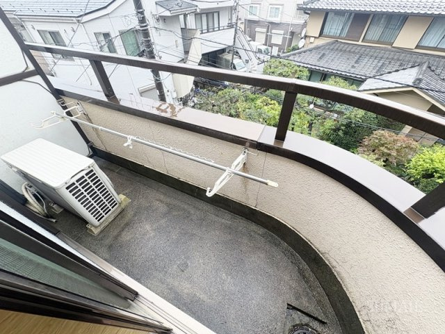 グレースヒルズのバルコニー|陽当たり良好なバルコニーです