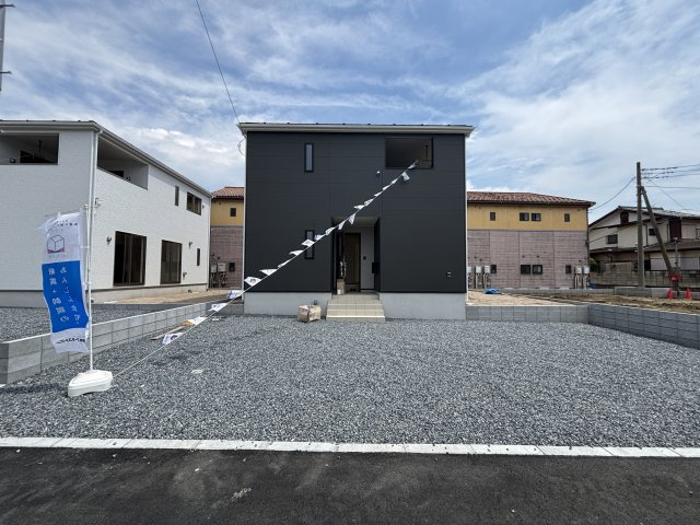 【外観】 | LDK18帖☆前橋市青柳町新築☆洋室すべて南向き | 8号棟もうすぐ完成！内覧できます