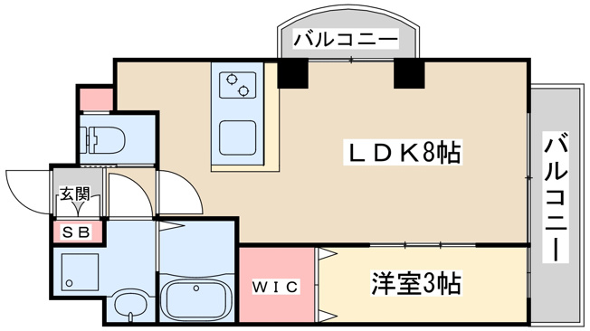 【間取り】 | ラグゼ東三国プラス