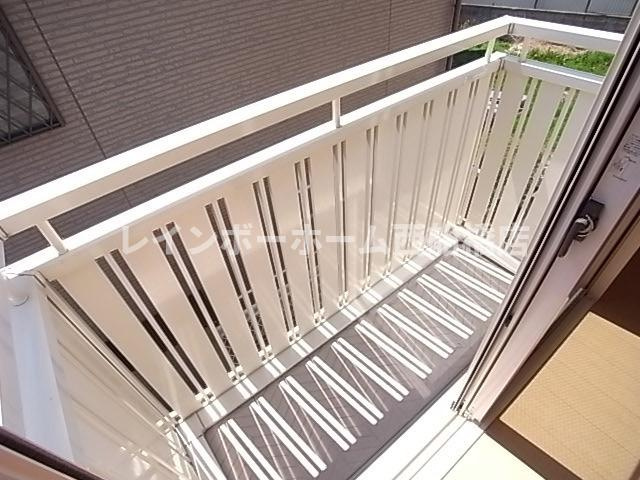 クロシェット津田沼のバルコニー