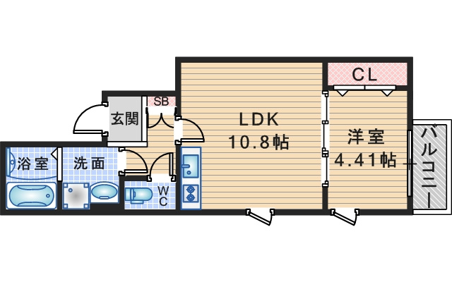 ソフィアウエストの間取り