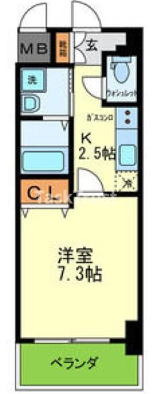 【間取り】 | ザッツコート浜町