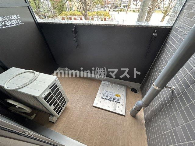 大阪市西区九条南１丁目の賃貸マンションのバルコニー
