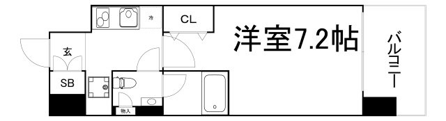 【間取り】 | クレストフォルム大阪天満橋