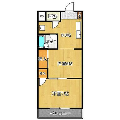 アドバンス弐番館の間取り