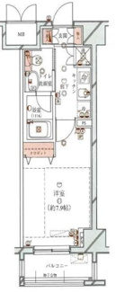 【間取り】 | Risingplace浅草参番館 | 間取りです。