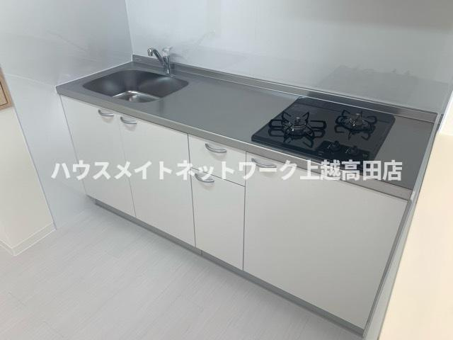 クオリティ加賀のキッチン|ガスコンロ２口