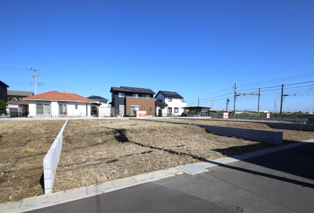 久喜市八甫 第八期 全７区画の外観|南西から撮影。