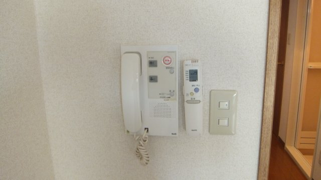 ヴィラ・ロクローのセキュリティ|インターフォンも完備しております