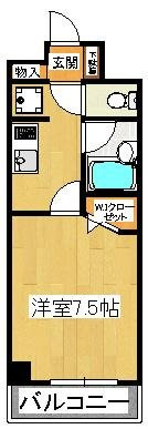 ヴィラ・ロクローの間取り