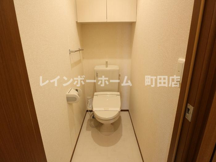 ウェルデンス東林間※初期費用分割あと払いサービス利用可能物件のトイレ