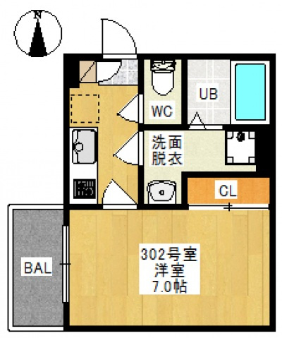 【間取り】 | REGALEST 学南町