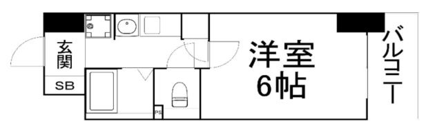 【間取り】 | エステムコート心斎橋アルテール