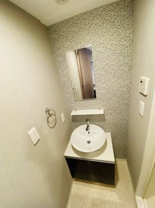 ララプレイス神戸西元町の洗面所