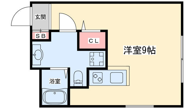 【間取り】 | セレステ東中島