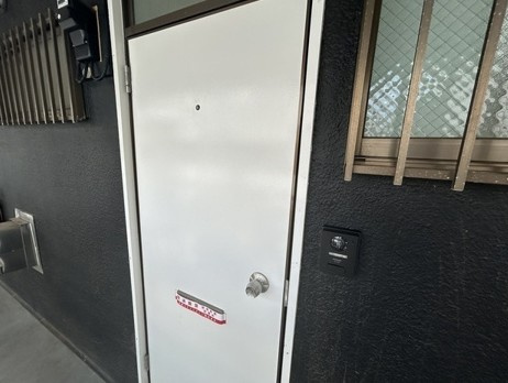 コーポ原田の玄関