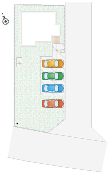 【区画図】 | 羽生市大字上岩瀬　新築戸建　全7棟　6号棟