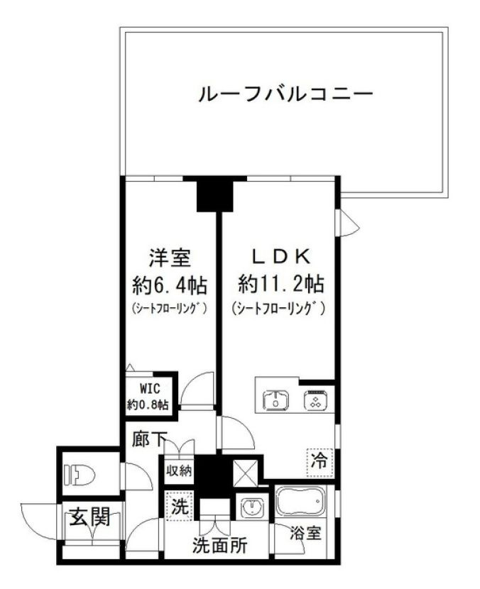 スガモの間取り|間取りです。