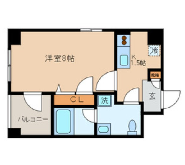 ラ・ファミーユの間取り|間取りです。