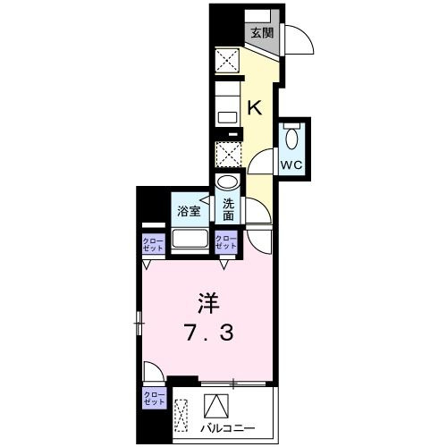 ベスティエ秋葉原の間取り|間取りです。