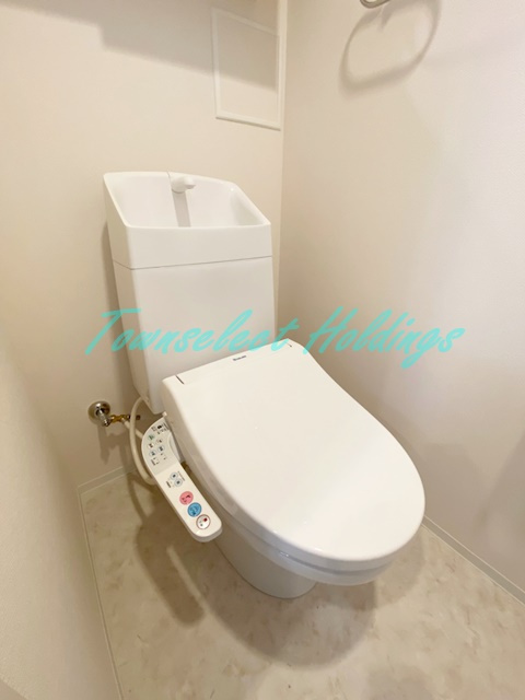 藤沢市藤沢５丁目の賃貸マンションのトイレ|清潔感のあるトイレです