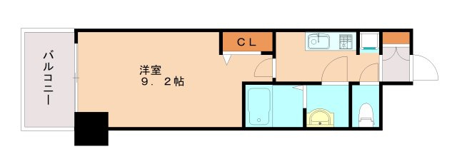 プレサンス神戸セレスティアの間取り