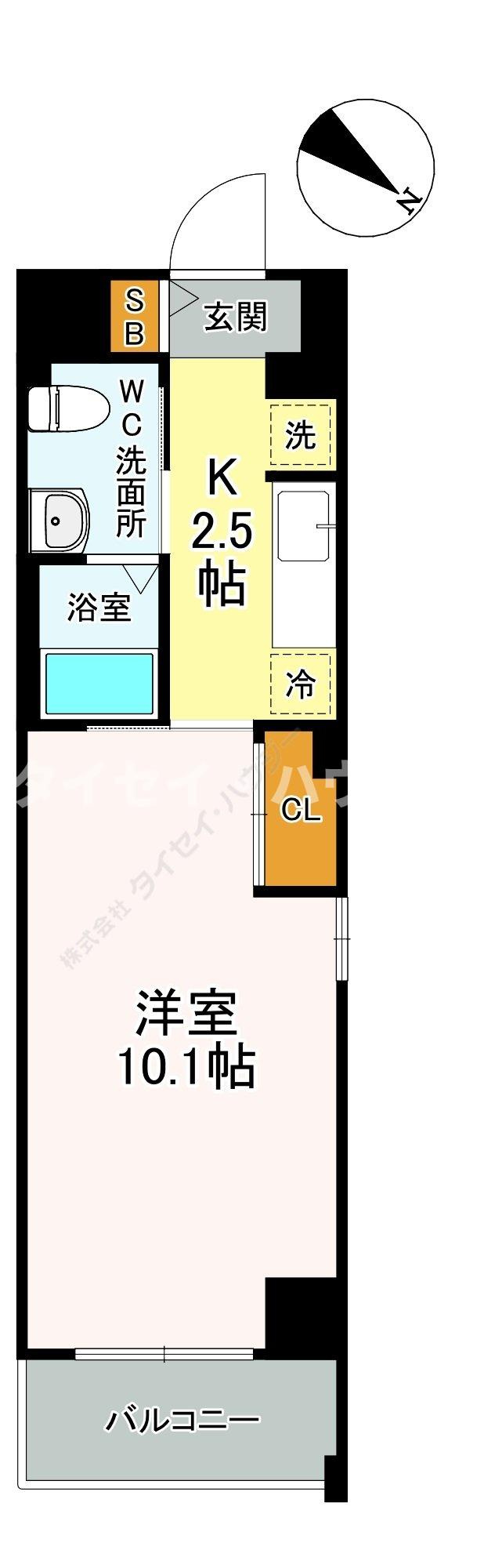 Ｕ－ＨＯＵＳＥ南柏の間取り