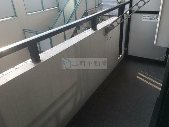 那須ハイライズのバルコニー