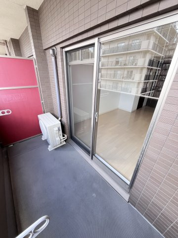 大阪市城東区野江３丁目の賃貸マンションのバルコニー
