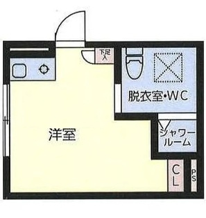 nibiの間取り|間取りです。