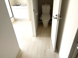 【トイレ】 | セイコーハイツ | ウオシュレットタイプのトイレです