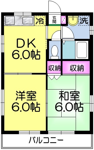 レジデンス田口の間取り|★現地待合わせでの見学可能です★