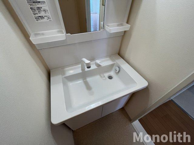 ハイデ上町の洗面所