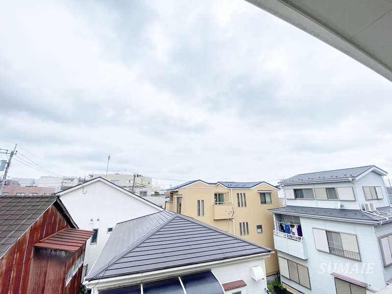 マージュ西小岩の展望|バルコニーからの景色です