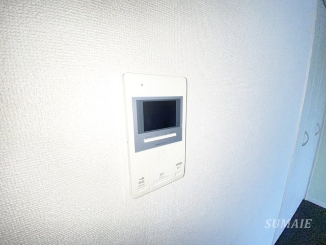 マージュ西小岩のセキュリティ|モニター付きインターホンです