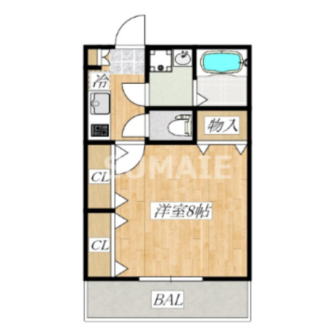 マージュ西小岩の間取り|間取りです