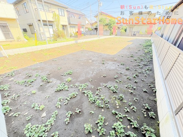 【サンスターホーム】福生市福生　建築条件無し売地の外観
