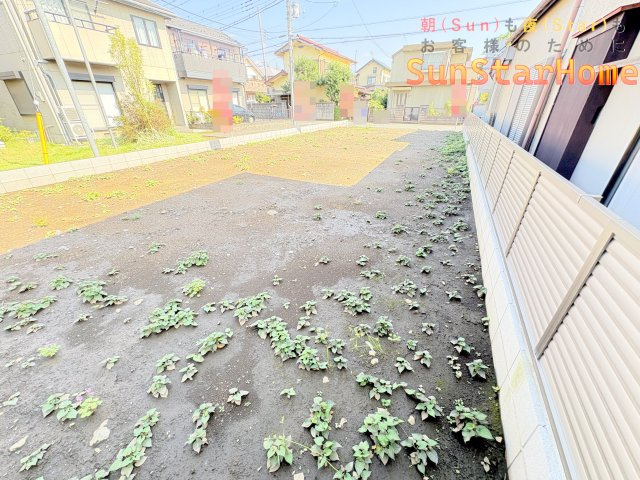 【サンスターホーム】福生市福生　建築条件無し売地の外観