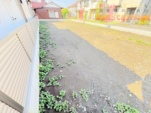 【サンスターホーム】福生市福生　建築条件無し売地の外観