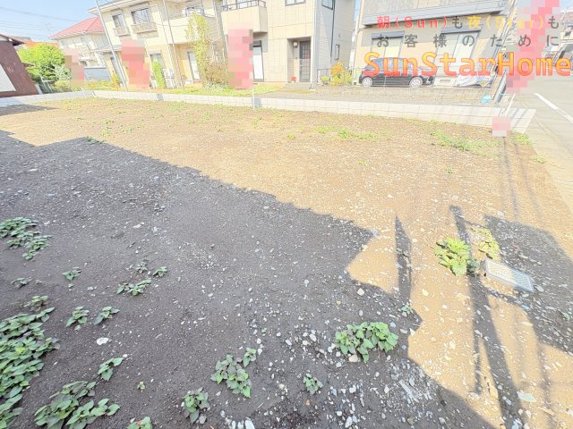 【サンスターホーム】福生市福生　建築条件無し売地の外観