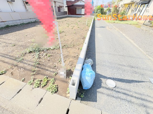 【サンスターホーム】福生市福生　建築条件無し売地の外観