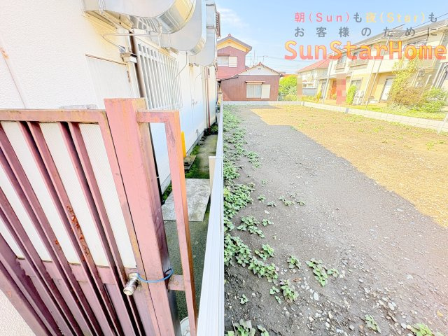 【サンスターホーム】福生市福生　建築条件無し売地の外観