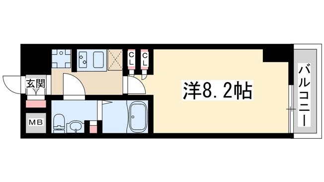 【間取り】 | ミュプレ江坂