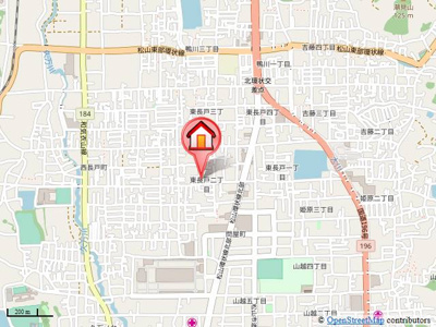 【地図】 | セジュール　モンレーヴA棟