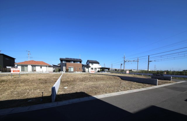 久喜市八甫 第八期 全７区画の外観|南西から撮影。