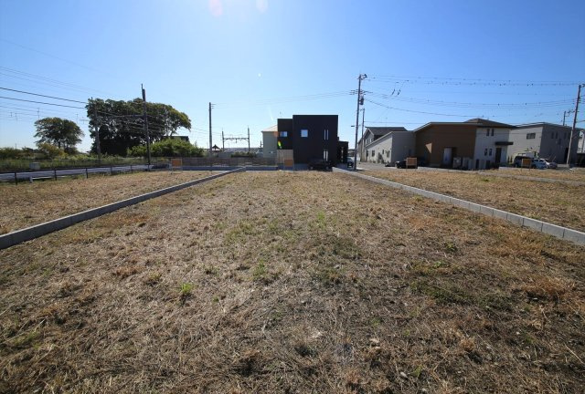 久喜市八甫 第八期 全７区画の外観|真北から撮影。