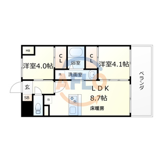 【間取り】 | パラゴン勝山通り　生野未来学園 | パラゴン勝山通り　間取り