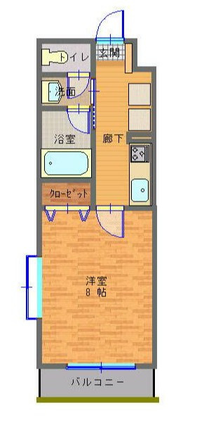 セナリオフォルム船橋の間取り