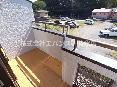【バルコニー】 | カルム99 | 陽当たり良好なバルコニーです